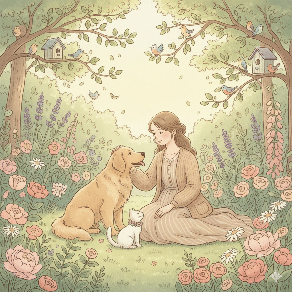 une femme qui pratique la naturopathie animale