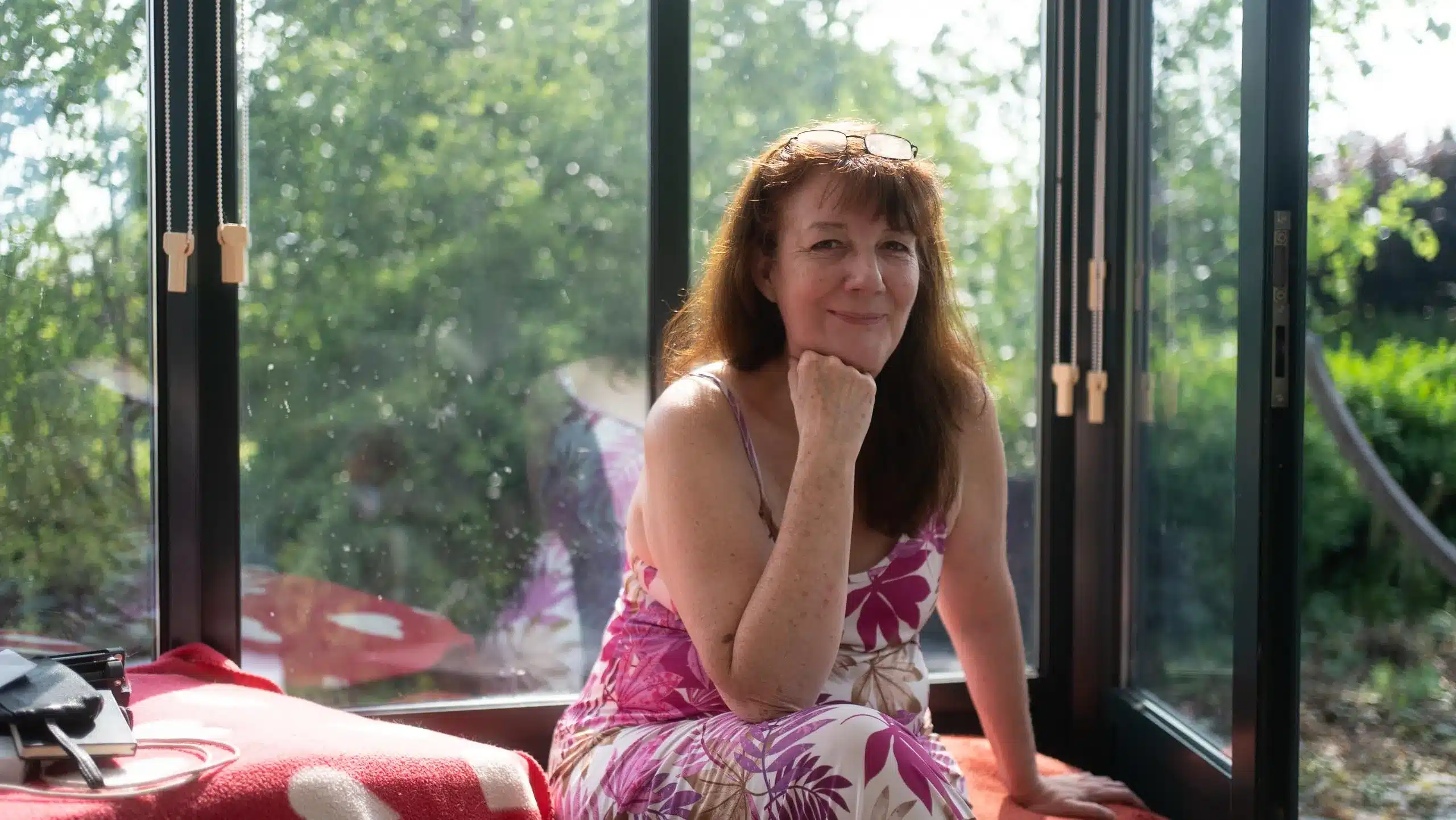 Isabelle Collin, naturopathe et fondatrice d'Eki Santé, au centre de formation à Malmedy